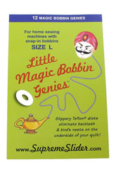 Washer, Little Genie Magic Bobbin Washer 12pk  #LG12 - All About Sewing